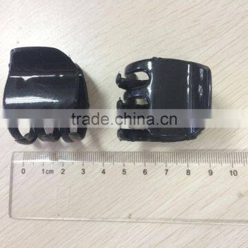 Factory Price Basic Black Plastic Mini Hair Claw Clip photo-5