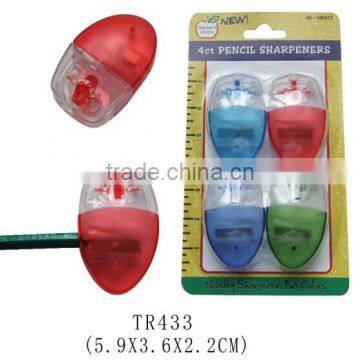 Hot sale mouse shape plastic pencil sharpener