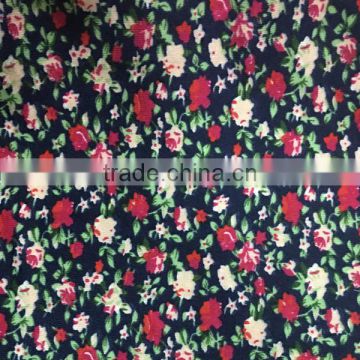 Girls hot sale printed 100% polyester knitted fabric sample free