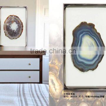 Framed Handmade Agate Shadow Boxes Wholesale photo-3