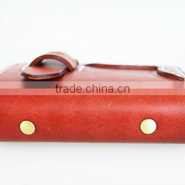 Top Genuine Leather Business Card Holder Business Genuine Leather Cover Bulk Clear PVC Card Holder photo-4