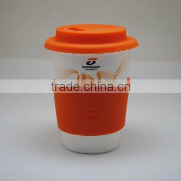 hot promotional items lid for porcelain travel mug with OEM