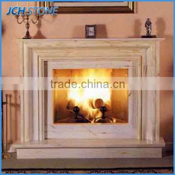 Beautiful art minds marble stone shabby chic fireplace