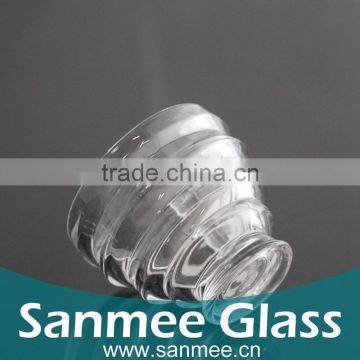 2016 New Product High Design Tread Hot Sale Mini Glass Beer Mug photo-3