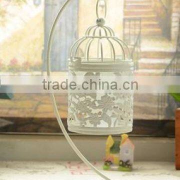 2016 hanging metal candle holder tealight holder small lantern