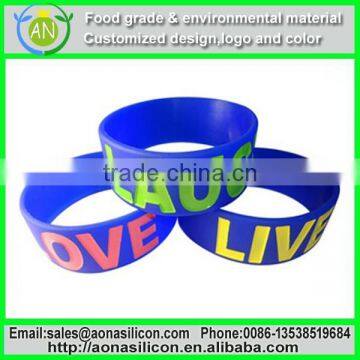 best eco-friendly silicone wristband custom personalized silicone bracelet