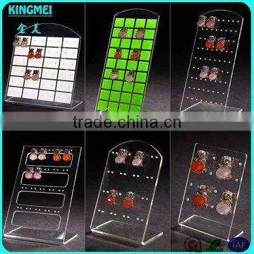 Hot!! Cute Pink Lovely Heart Shape Acrylic Earrings Display Racks photo-4