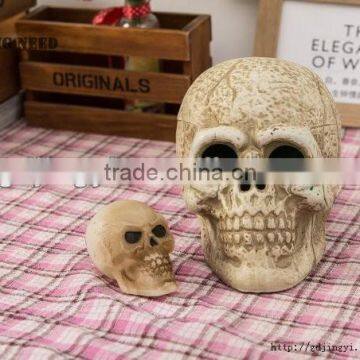 new promotional LED lighted color changing plastic with skull Halloween decorations