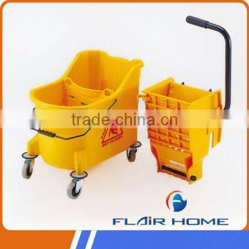 any color you want yellow wringer bucket ,mop bucket with wringer,plastic bucket with handle33L