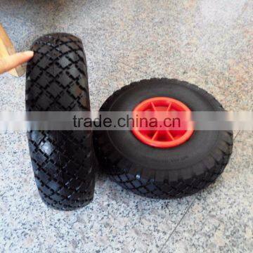 Pneumatic Rubber Wheels 3.004 With Plastic Rim 3.00-4 photo-3