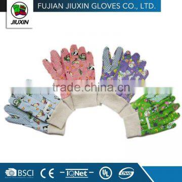 Drill cotton children garden gloves