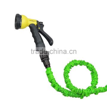 50feet hot seller expandable hose with 8 pattern nozzle and with valve