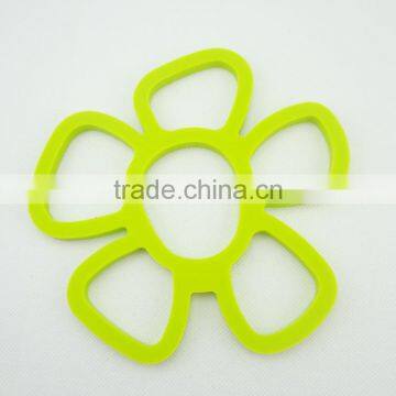 sunflower shaped silicone pot pad,hot pan holder