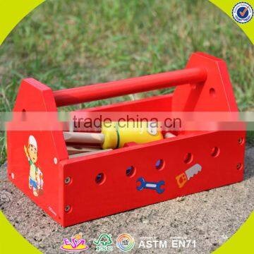2017 Hot Sale Diy Kids Repair Tool Wooden Toolbox W03D063 photo-6