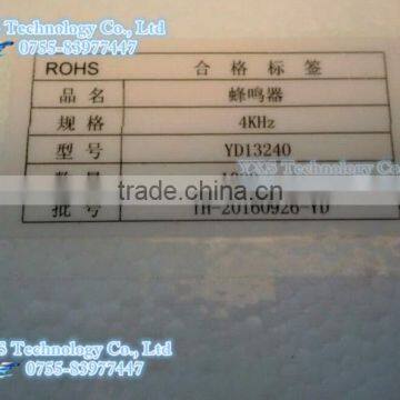 14*7mm Buzzer YD13240A 4khz Pitch Piezoelectric Type Passive Buzzer Diameter 14mm Height 7mm Pin Spacing7.6mm photo-3