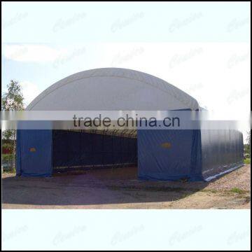 Trussed Fabric Building, portable shelter , Hangar , Warehouse tent , Storage Shelter