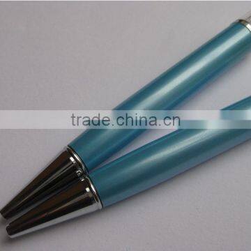 Competitive Price Metal Blue Crystal Diamond Ball Pen for Wedding/promotion photo-2