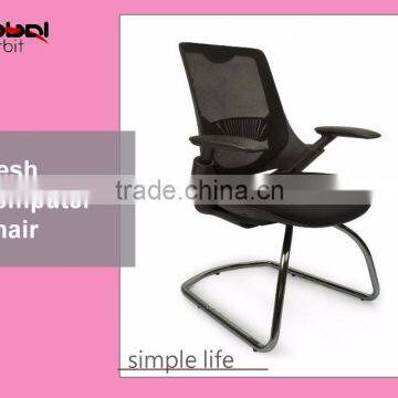 Fashion Design High Qualit Conference Mesh Arm Chair With Chrome Legs photo-3