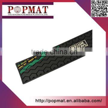Durable 3D Logo Pvc Bar Mat Rubber Bar Mat photo-2