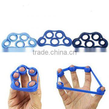 Silicone Exerciser Grips Strength Wrist Finger Stretcher Hand Resistant Trainer