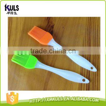 FDA food grade silicon transparent handle baking pastry brush