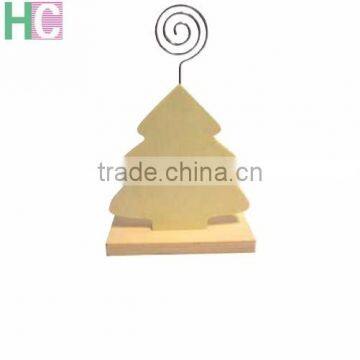 2016 promotional metal clips tree sharped base memo clip