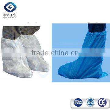 disposable plastic/nonwoven boot cover