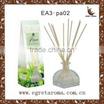 2015 New Arrival for Home Air Freshener Tent Shape Glass Diffuser Bottle With Rattan Sticks Reed Diffuser Glass Bottle photo-4