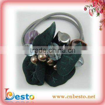 SF0110 New desing pretty beaded children's hair flower