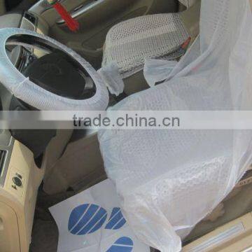 5 in 1 Car Kits5 in 1 Disposable Clean Setplastic Car Seat Covers 5 in 1 Kit photo-2