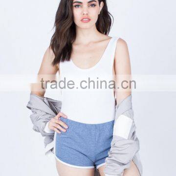 Dri Fit Shorts Wholesale Super Soft Cotton Spandex Striped Sporty Microfiber Softball Shorts Women photo-4