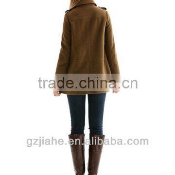 2012 new fashion coat design for lady