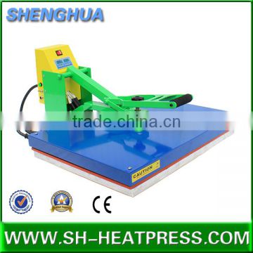 clamshell sublimation heat press machine for tshirt, hot sale large manual sublimation machine for tshirt