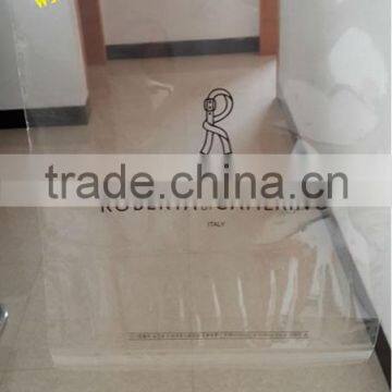 high transparency plastic CPP bag for shirt/clothes packaging, shirt garment accessories, shirt bag, PP bag for shirt