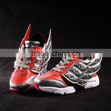 China Name Brand Fly Children Sport Shoes Sneakers Sample for Boys Girls, Best Quality Kids Wing Sneakers Shoes Casual Fashion photo-6