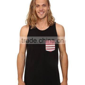 Dri fit stringer tank top custom gym stringer vest