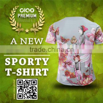 Taiwan Sport Wear - Custom Dri Fit Tri-blend t Shirt Design