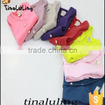 wholesale custom sweater plain kids cardigans with pockets