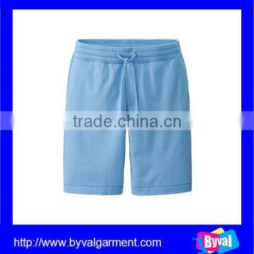 100%cotton Soft White Men's Shorts Basketball Shorts Running Shorts photo-2