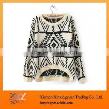 Fashion Girls Knitted Sweatshirts Made In China
