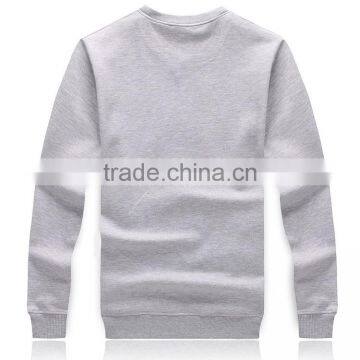 Fashion Round Neck Pullover Custom Wholesale Printing 2016 Thick Warm Fleece Multi-Color Sweatshirt Men photo-2
