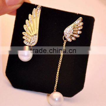 Zm33723a Fashion Jewelry 2017 Latest Unique Design Gold Plated Earrings photo-5