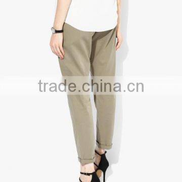 2016 Cotton Pants,khakis and co Women Pants.colored Cotton Pants photo-4