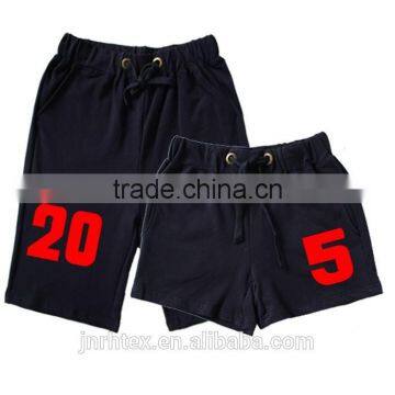 Fashion Trendy Custom 100% Cotton Printed Couple Beach Shorts Factory photo-4