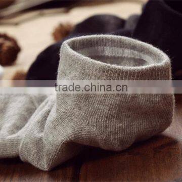 Spring Summer Men Cotton Ankle Socks for Men's Business Casual Solid Colors Short Socks Male Sock Slippers photo-2