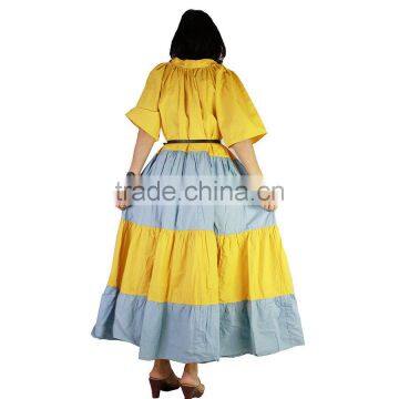 Evening Gowns Dress Fat Summer Cotton Dress Hot Sale photo-2