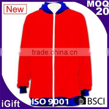 Oeko-Tex Standard 100 Cotton Fleece Men Thin Gym Hoodie photo-5