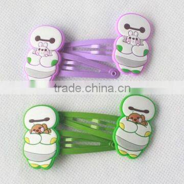 Big Hero Baymax Cartoon Characters Decorative Kids Hairgrips photo-2