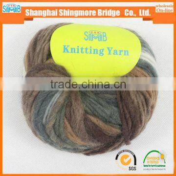 Cheap Wholesale Oke Tex Quality 100 Wool Scarf Yarn for Hand Knitting From China photo-2