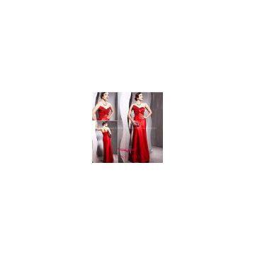 splendid red wedding evening dresses,brand new wedding evening gowns